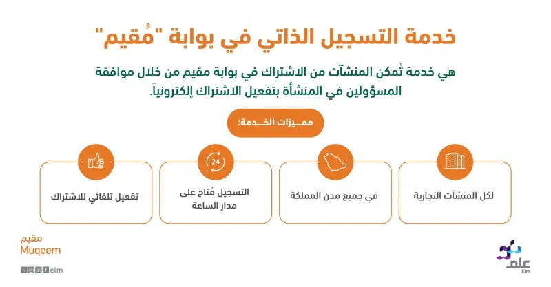 خدمات نظام مقيم للشركات في السعودية