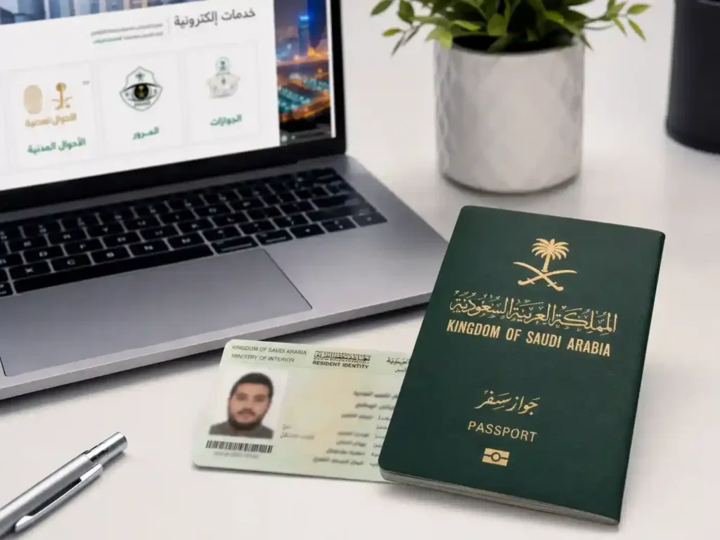استعلام خروج وعودة مقيم