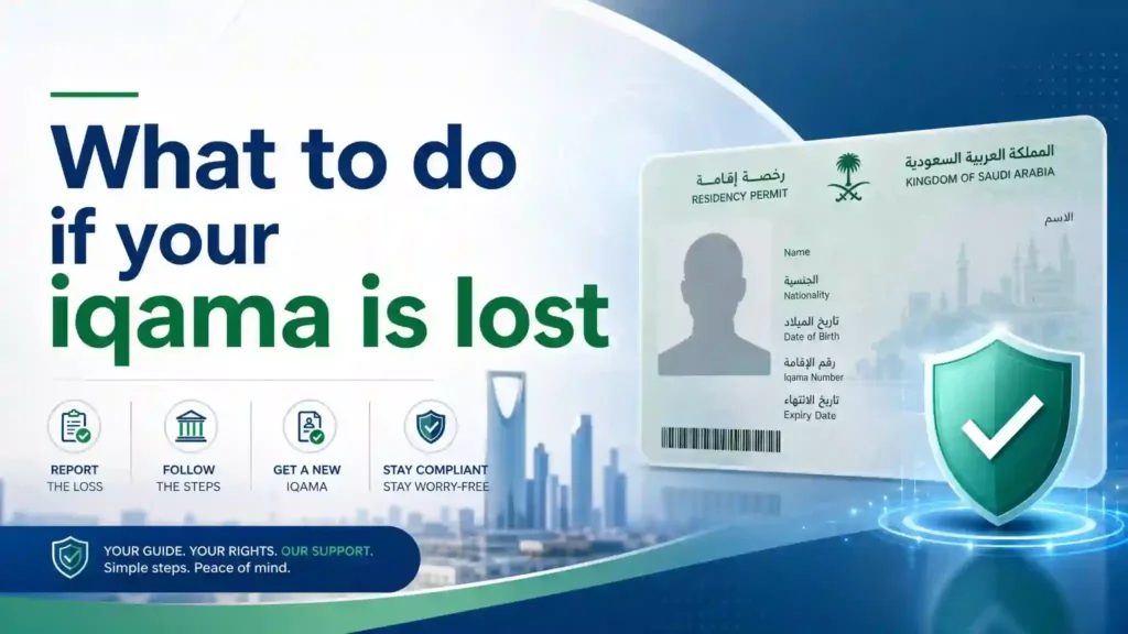 Lost Your Iqama in Saudi Arabia