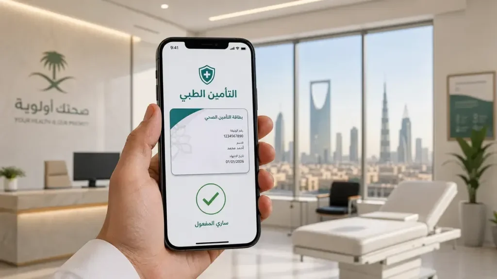 استعلام عن تأمين طبي برقم الإقامة
