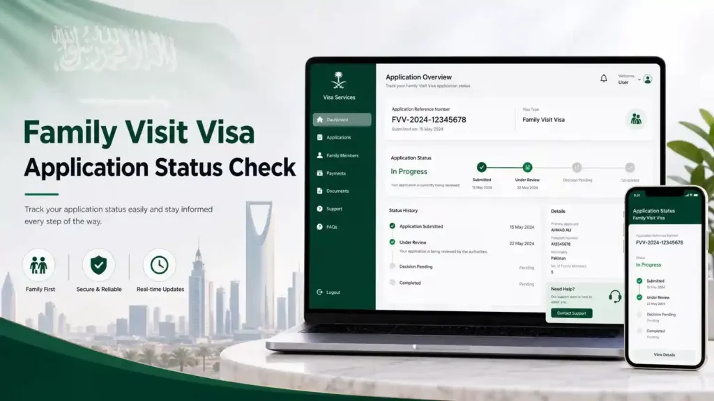 Family Visit Visa Application Status Check