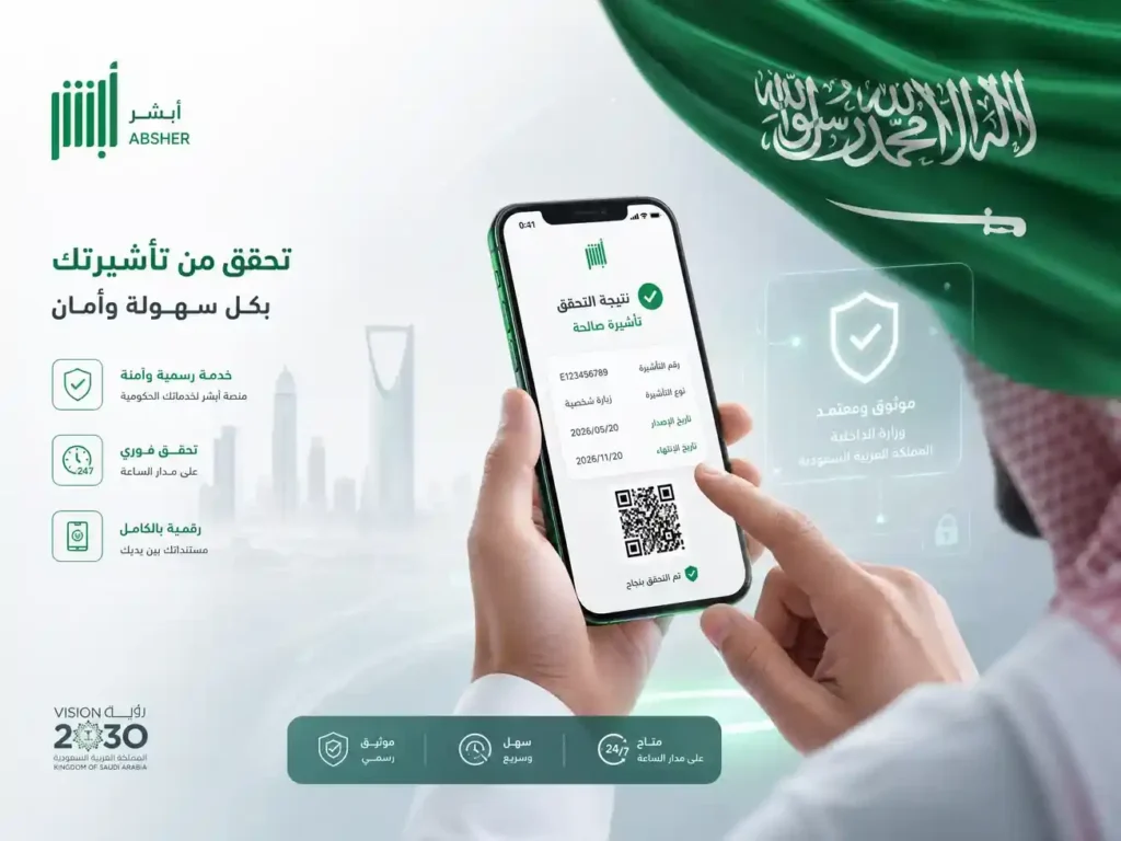 Final Exit Visa Status via Absher Platform