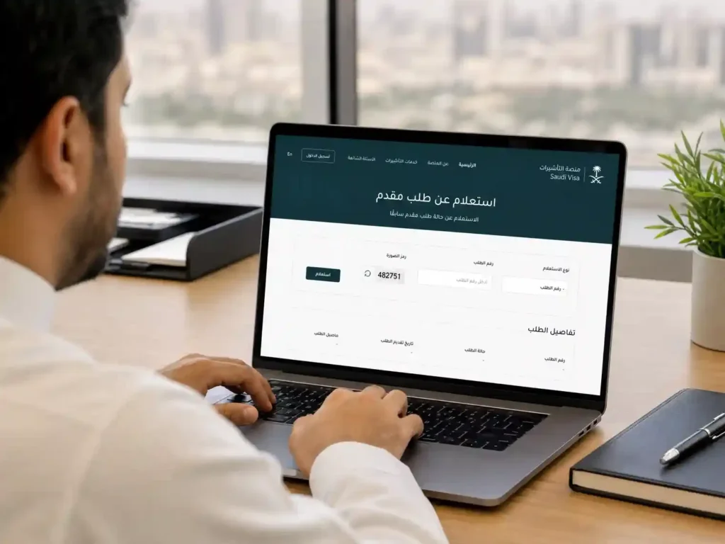 خطوات الاستعلام عن طلب زيارة عائلية برقم الطلب