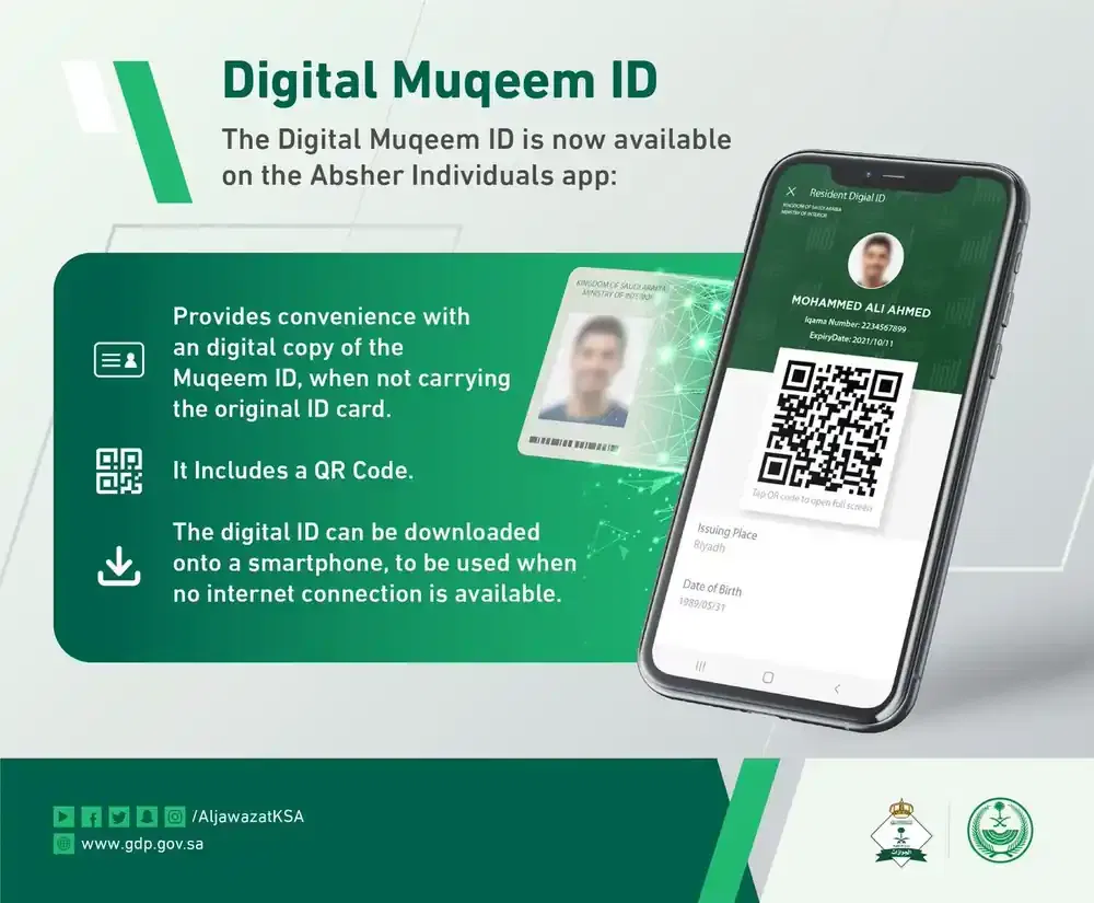 MOI Number in Muqeem