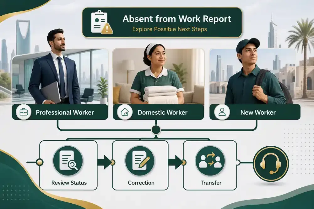 absent from work report
