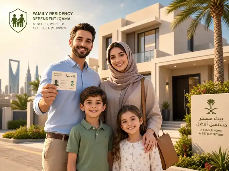 family residency dependent iqama