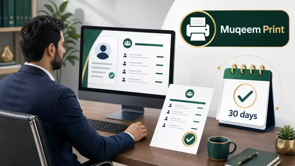 iqama print online