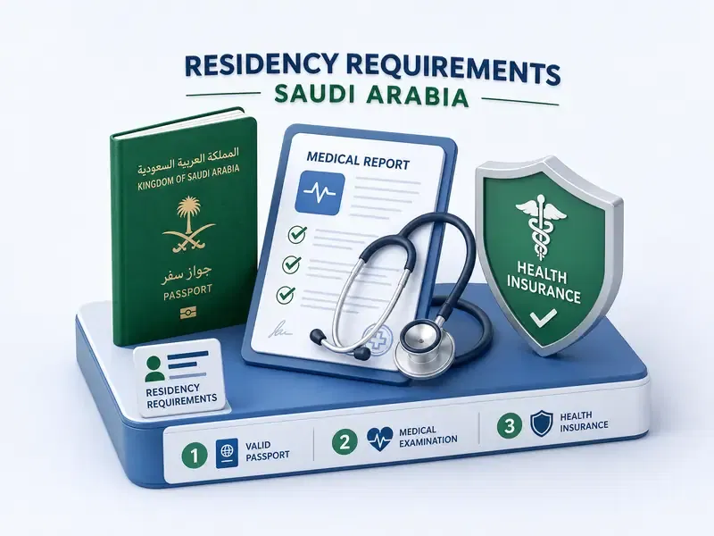 rasidency requirement saudia arabia