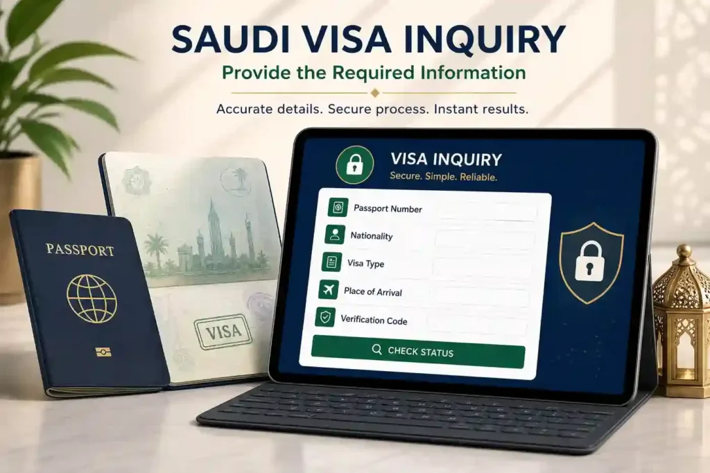 saudi visa inquiery