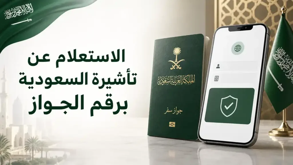 الاستعلام عن تأشيرة السعودية برقم الجواز