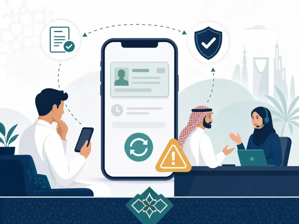 Iqama Renewal Completed but Status Is Not Updated