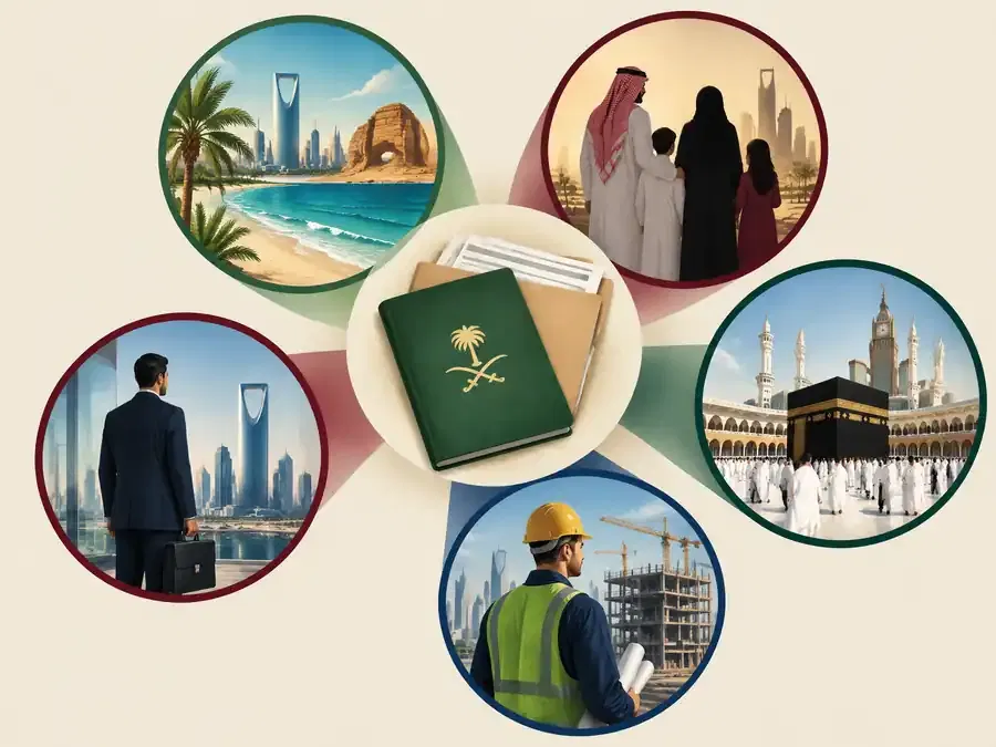 Saudi Visa Fees in Pakistan by Visa Type