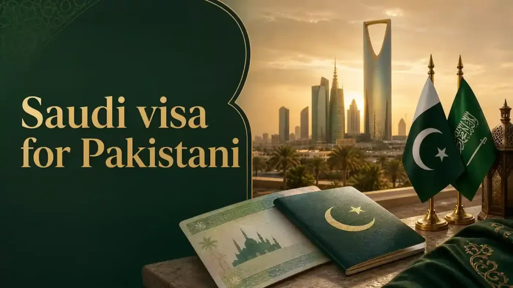 Saudi visa for Pakistani