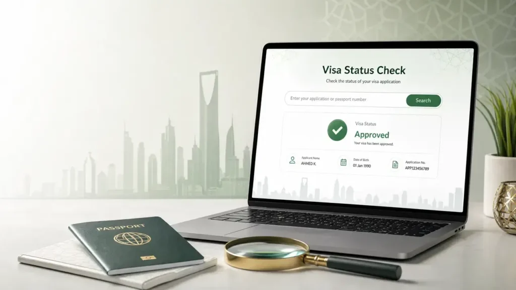 Saudi visa status check